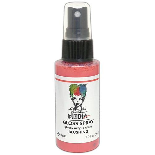 Dina Wakley Media gloss spray - Blushing