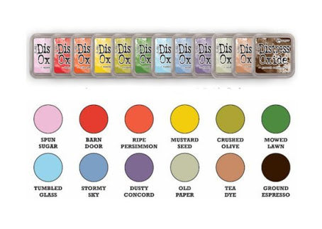 Tim Holtz distress oxides #4 individual colours