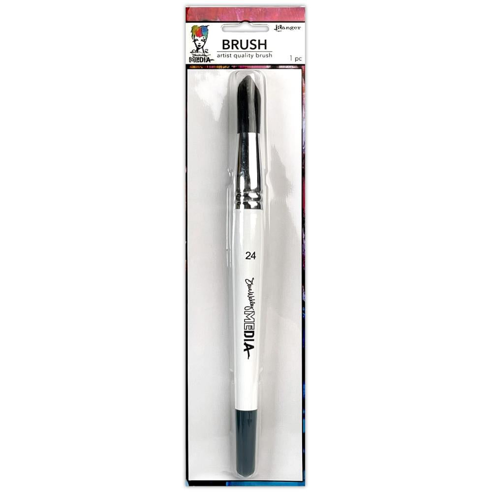Dina Wakley media brushes - #24 round brush