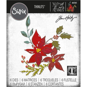 Tim Holtz Alterations thinlits dies - Festive bouquet