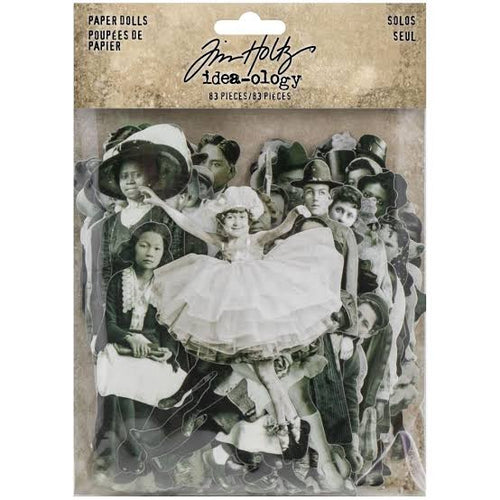 Tim Holtz - Idea-Ology Paper Dolls Die-Cuts 83/Pkg: Solo