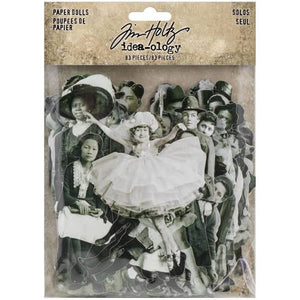 Tim Holtz - Idea-Ology Paper Dolls Die-Cuts 83/Pkg: Solo