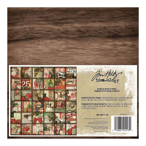 Tim Holtz Idea-Ology: Vignette Display Panel 9"X9"X1"