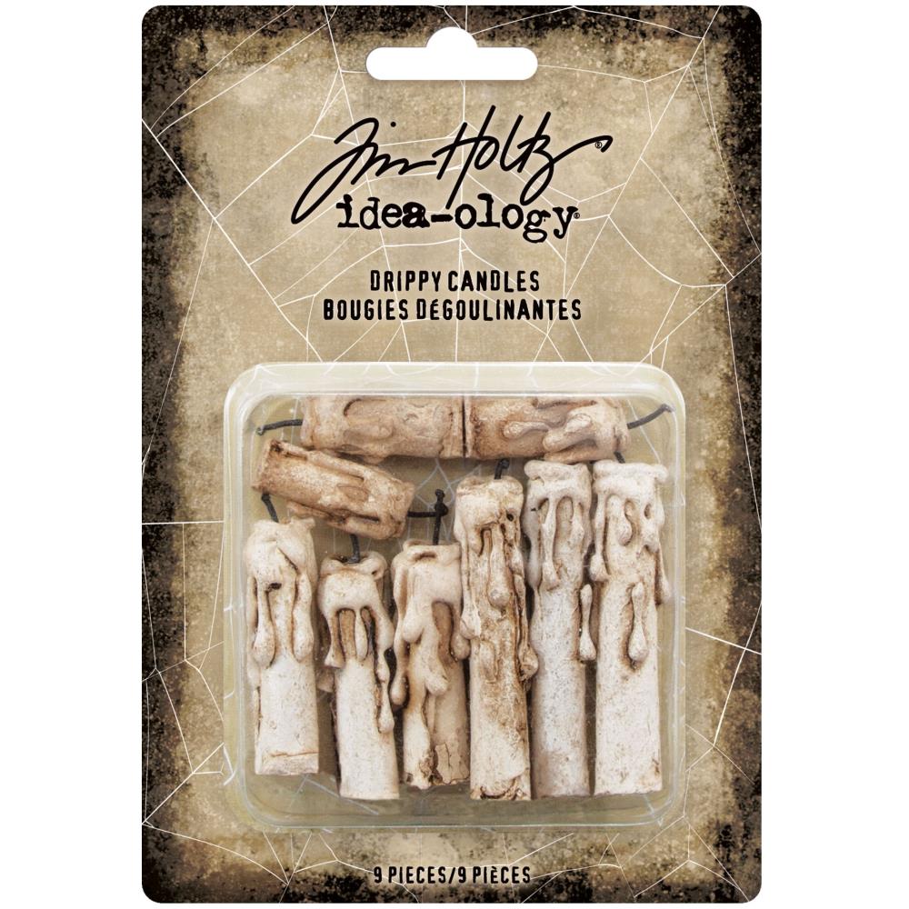 Tim Holtz idea-ology Halloween 2022: Drippy candles