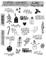 Tim Holtz Stampers Anonymous - Seasonal scribbles