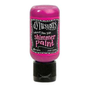 Dylusions shimmer paint 1oz - Bubblegum pink