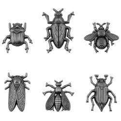 Tim Holtz - Idea-Ology Metal adornment: entomology 6/pack