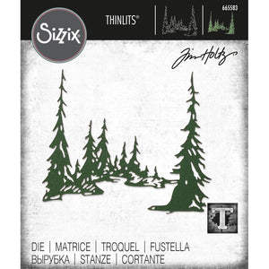Tim Holtz Alterations thinlits dies - Tall pines