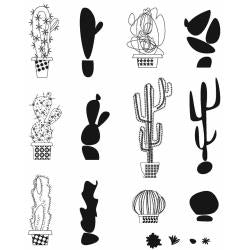 Tim Holtz Stampers anonymous - Mod Cactus