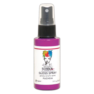 Dina Wakley Media gloss spray - Fuchsia