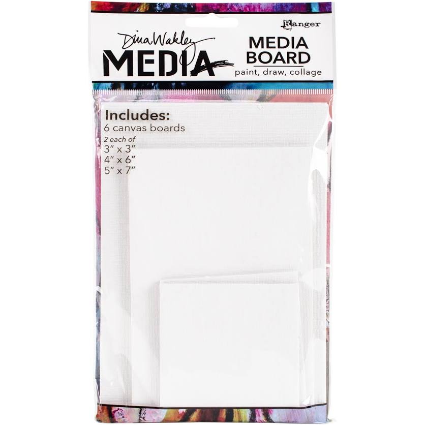 Dina Wakley media board - 6 pack