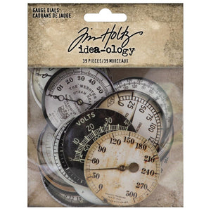 Tim Holtz Idea-ology: snippets - Gauge dials