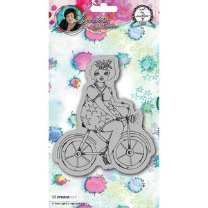 Art by Marlene signature collection stamp - Chubby chics cling stamp BM15