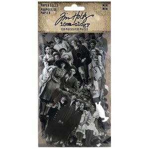Tim Holtz - Idea-Ology: Mini Paper Dolls Die-Cuts 133/Pk