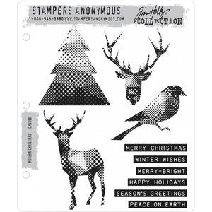 Tim Holtz Stampers anonymous - Modern Christmas