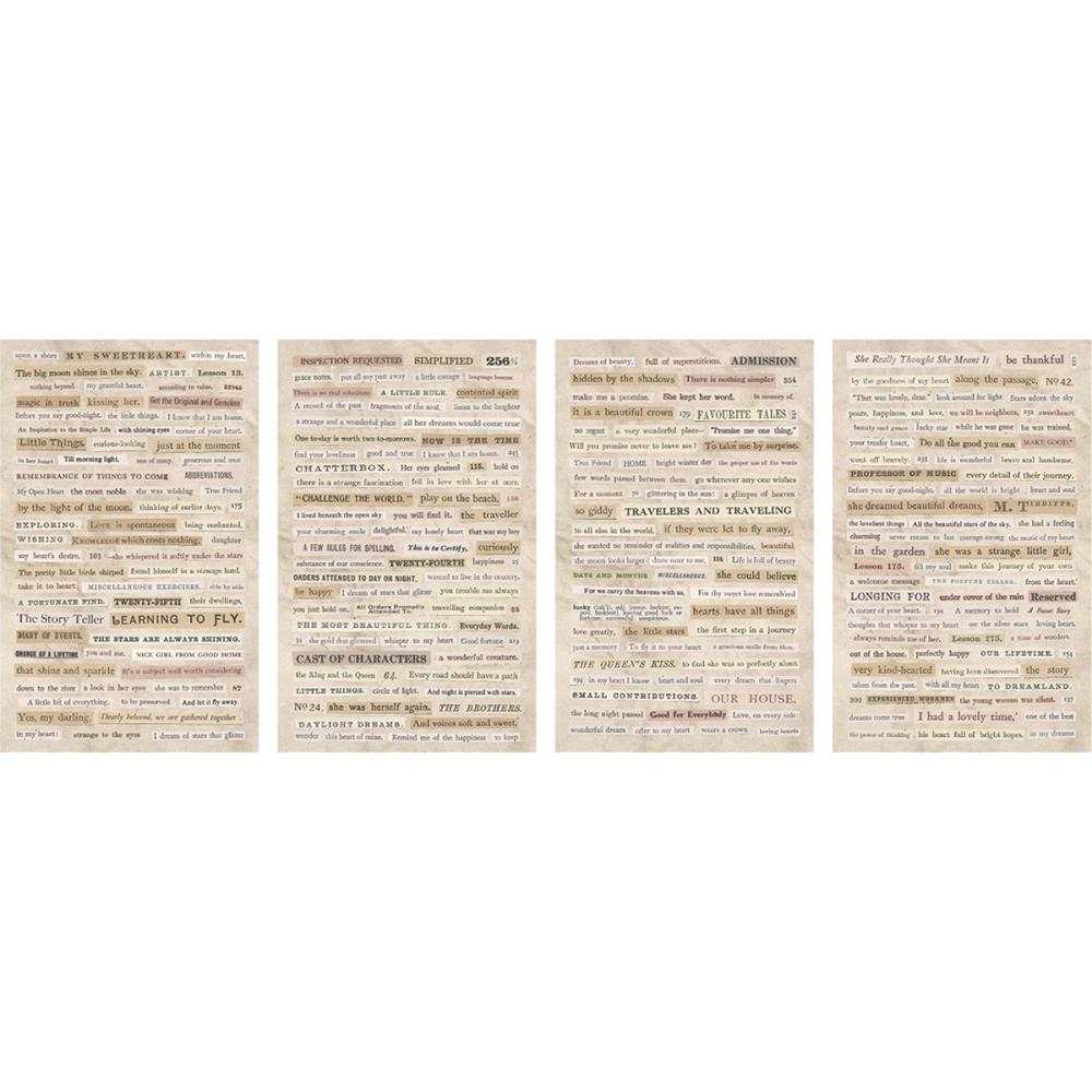 Tim Holtz Idea-ology clippings stickers