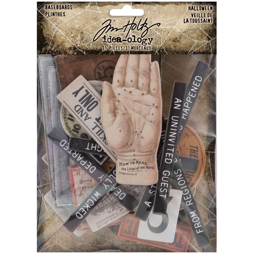 Tim Holtz Idea-Ology Baseboards - Halloween 2021