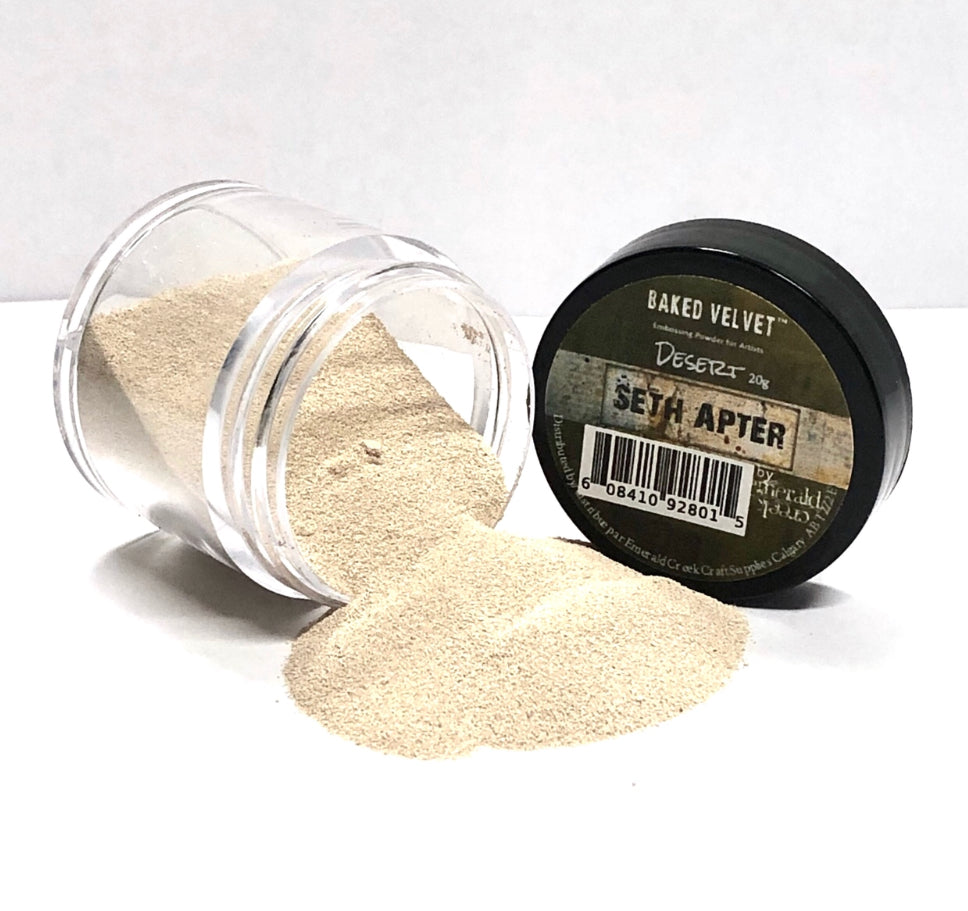 Seth Apter -Desert Baked Velvet embossing powder
