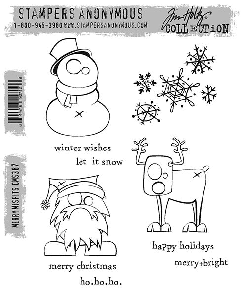 Tim Holtz Stampers Anonymous - Merry Misfits