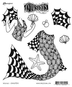 Dylusions Cling Stamp - MerLady
