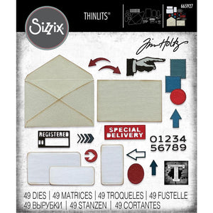 Tim Holtz Alterations thinlits dies - Postale