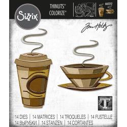 Tim Holtz Alterations thinlits colorize dies - Cafe