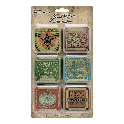 Tim Holtz Idea-ology - Tin tops