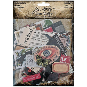 Tim Holtz Idea-ology Halloween 2021: Ephemera Pack 93/pkg