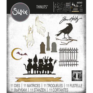 Tim Holtz Sizzix thinlits dies -  Vault series: Halloween 2021