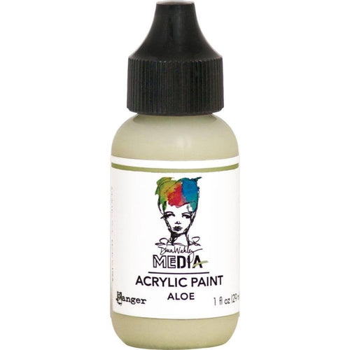 Dina Wakley Media 1oz paint - Aloe