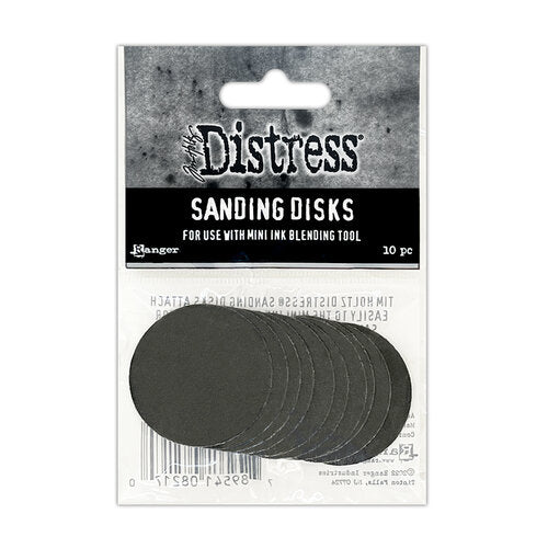 Tim Holtz sanding discs - 10 pieces