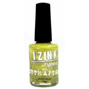 Seth Apter Izink pigment - Olive Drab