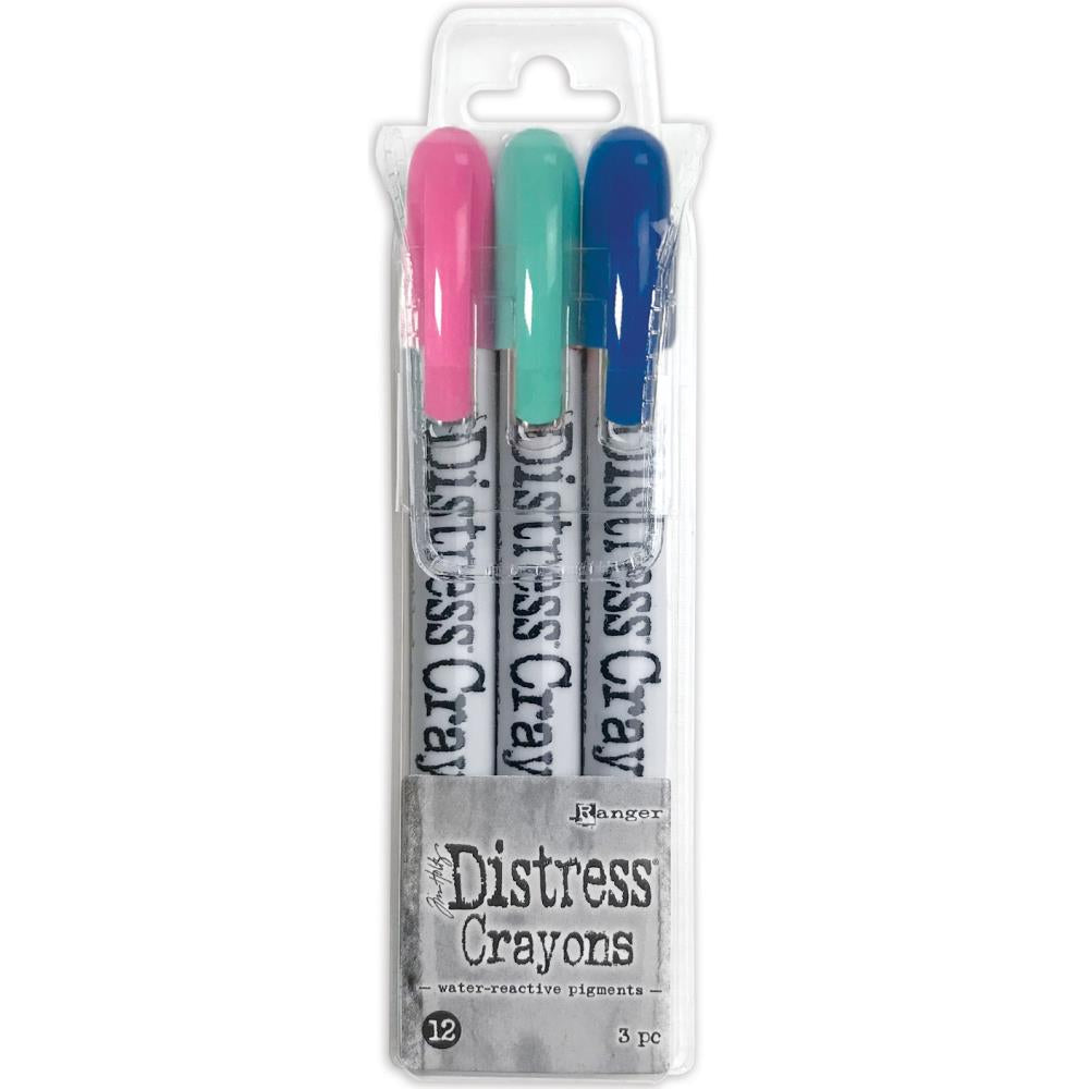 Tim Holtz distress crayons set #12 - 3 pack