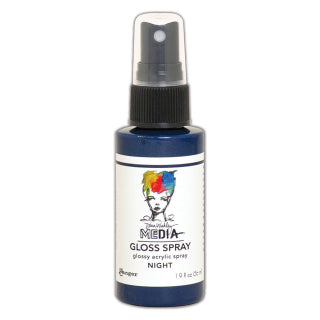 Dina Wakley Media gloss spray - Night
