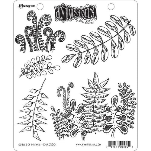 Dyan Reaveley Cling Stamp - Oodles of Foliage