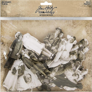 Tim Holtz - Idea-Ology Baseboard Dolls