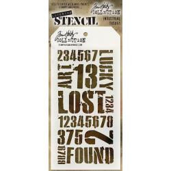 Tim Holtz layering stencil - Industrial
