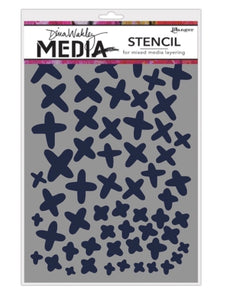 Dina Wakley Stencil - Xs