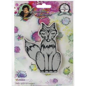 Art by Marlene signature collection stamp - Fox