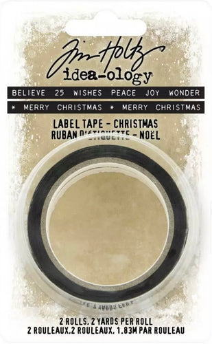 Tim Holtz Idea-ology Label tape - Christmas 2020
