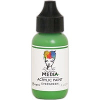 Dina Wakley Media 1oz paint - Evergreen