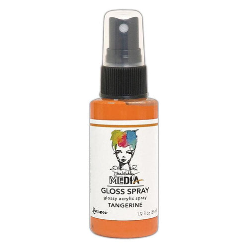 Dina Wakley Media gloss spray - Tangerine