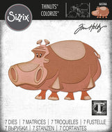 Tim Holtz Alterations thinlits colorize dies - Bernice