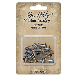 Tim Holtz - Idea-Ology Metal adornment: Tiny clips