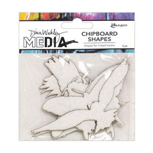 Dina Wakley media chipboard - Flying