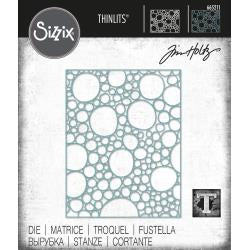 Tim Holtz Sizzix thinlits dies - Bubbling