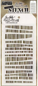Tim Holtz layering stencil - Code