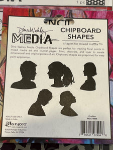 Dina Wakley media chipboard - Profiles